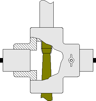 Durchlichtsonde, berhrungslos